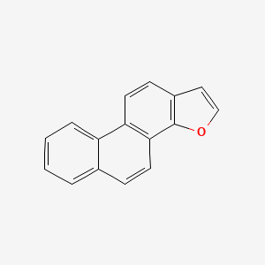 molecular formula C16H10O B12659138 Naphthobenzofuran CAS No. 76724-40-8