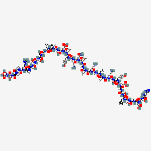 molecular formula C183H293N47O59 B12659153 Helospectin I CAS No. 93438-37-0