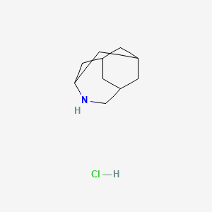 molecular formula C10H18ClN B1265916 4-Azahomoadamantane hydrochloride CAS No. 24280-74-8