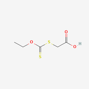 molecular formula C5H8O3S2 B1265919 羧甲基乙基黄药酸盐 CAS No. 25554-84-1