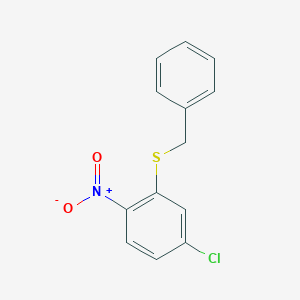 2-Benzylthio-4-chloronitrobenzene