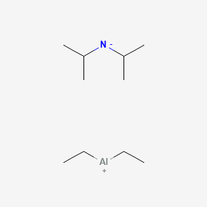 molecular formula C10H24AlN B12659208 Diethylaluminium diisopropylamide CAS No. 68006-53-1
