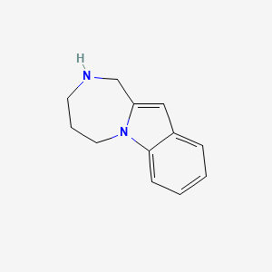 molecular formula C12H14N2 B1265926 Azepindole CAS No. 26304-61-0