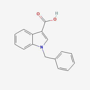 molecular formula C16H13NO2 B1265928 1-苄基吲哚-3-羧酸 CAS No. 27018-76-4