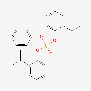 molecular formula C24H27O4P B1265932 Bis(2-isopropylphenyl) Phenyl Phosphate CAS No. 28109-00-4