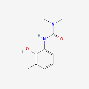 molecular formula C10H14N2O2 B12659328 3-(2-Hydroxy-m-tolyl)-1,1-dimethylurea CAS No. 83898-18-4