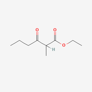 molecular formula C9H16O3 B1265934 Ethyl 2-methyl-3-oxohexanoate CAS No. 29304-40-3