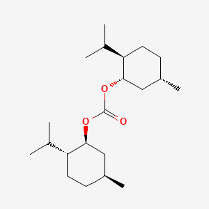 molecular formula C21H38O3 B12659438 Bis-D-menthyl performate CAS No. 93939-82-3