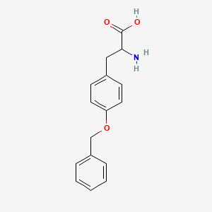 molecular formula C16H17NO3 B1265947 2-氨基-3-[4-(苄氧基)苯基]丙酸 CAS No. 96612-91-8