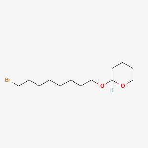 molecular formula C13H25BrO2 B1265964 2H-Pyran, 2-[(8-bromooctyl)oxy]tetrahydro- CAS No. 50816-20-1