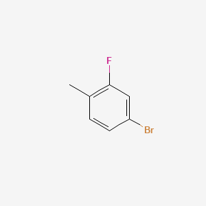 molecular formula C7H6BrF B1265965 4-Bromo-2-fluorotoluene CAS No. 51436-99-8