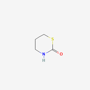 molecular formula C4H7NOS B1265977 1,3-Thiazinan-2-one CAS No. 14889-64-6