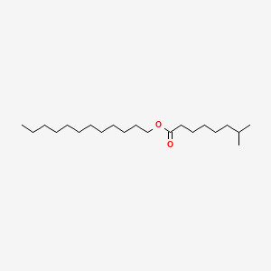 molecular formula C21H42O2 B12659796 Dodecyl isononanoate CAS No. 84878-32-0