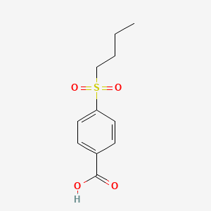 molecular formula C11H14O4S B1265985 4-(butane-1-sulfonyl)benzoic acid CAS No. 100059-51-6