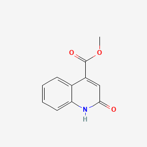 molecular formula C11H9NO3 B1265990 2-氧代-1,2-二氢喹啉-4-甲酸甲酯 CAS No. 39497-01-3