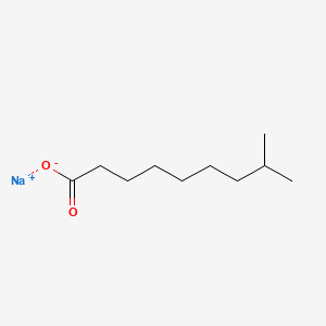 molecular formula C10H19NaO2 B12659922 Sodium tert-decanoate CAS No. 94689-32-4