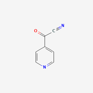 molecular formula C7H4N2O B12659940 alpha-Oxopyridine-4-acetonitrile CAS No. 74764-66-2