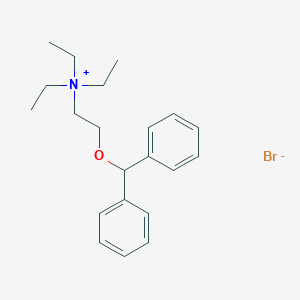 (2-(Diphenylmethoxy)ethyl)triethylammonium bromide