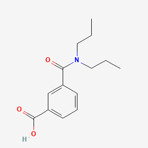 molecular formula C14H19NO3 B1266004 3-(Dipropylcarbamoyl)benzoic acid CAS No. 126926-35-0