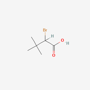 molecular formula C6H11BrO2 B1266007 2-Bromo-3,3-dimethylbutanoic acid CAS No. 50364-40-4