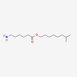 molecular formula C15H31NO2 B12660102 Isononyl 6-aminohexanoate CAS No. 72066-93-4