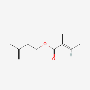 molecular formula C10H16O2 B12660115 3-Methyl-3-butenyl 2-methylcrotonate CAS No. 83783-87-3