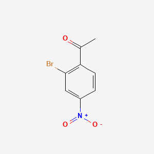 molecular formula C8H6BrNO3 B1266012 1-(2-溴-4-硝基苯基)乙酮 CAS No. 90004-93-6