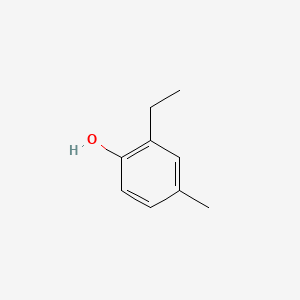 molecular formula C9H12O B1266017 2-乙基-4-甲基苯酚 CAS No. 3855-26-3