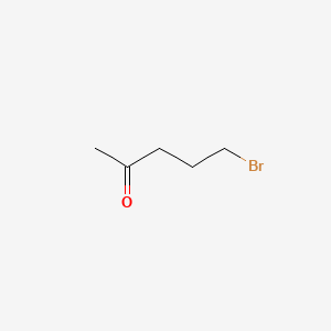 molecular formula C5H9BrO B1266018 5-Bromopentan-2-one CAS No. 3884-71-7