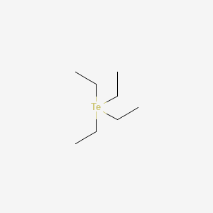 molecular formula C8H20Te B12660185 Tetraethyltellurium CAS No. 94022-10-3