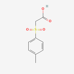 molecular formula C9H10O4S B1266019 4-Toluenesulphonylacetic acid CAS No. 3937-96-0