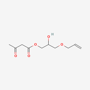 molecular formula C10H16O5 B12660191 3-Allyloxy-2-hydroxypropyl acetoacetate CAS No. 93893-87-9