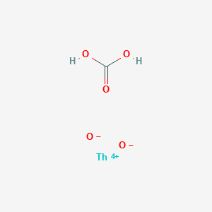 molecular formula CH2O5Th B12660203 Carbonate thorium oxide CAS No. 49741-19-7