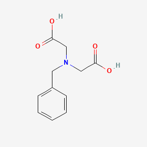 molecular formula C11H13NO4 B1266021 N-Benzyliminodiacetic acid CAS No. 3987-53-9
