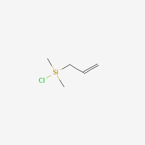 molecular formula C5H11ClSi B1266022 Allyldimethylchlorosilane CAS No. 4028-23-3