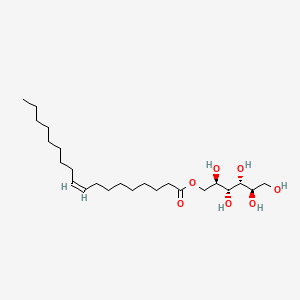 molecular formula C24H46O7 B12660220 D-Mannitol monooleate CAS No. 30997-91-2