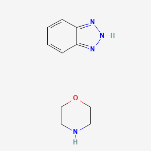 molecular formula C10H14N4O B12660231 Einecs 283-357-7 CAS No. 84604-74-0
