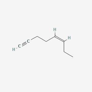 molecular formula C8H12 B12660241 (Z)-Oct-5-en-1-yne CAS No. 41301-84-2