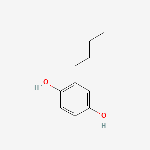 molecular formula C10H14O2 B1266026 2-丁基对苯二酚 CAS No. 4197-69-7