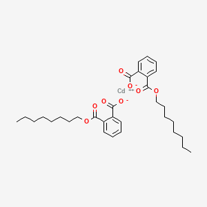 molecular formula C32H42CdO8 B12660309 cadmium(2+);2-octoxycarbonylbenzoate CAS No. 94275-94-2