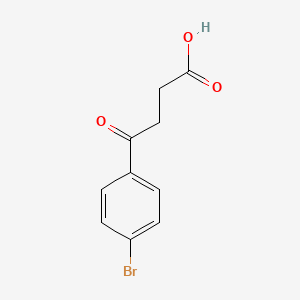 molecular formula C10H9BrO3 B1266032 3-(4-Bromobenzoyl)propionic acid CAS No. 6340-79-0