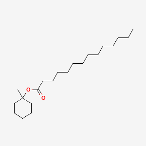 molecular formula C21H40O2 B12660341 Methylcyclohexyl myristate CAS No. 93803-94-2