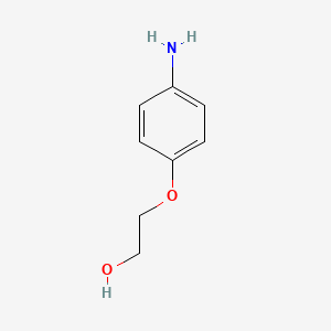 molecular formula C8H11NO2 B1266040 2-(4-Aminophenoxy)ethanol CAS No. 6421-88-1