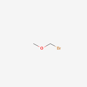 molecular formula C2H5BrO B1266047 Bromomethyl methyl ether CAS No. 13057-17-5