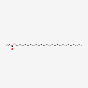 molecular formula C29H56O2 B12660484 Isohexacosyl acrylate CAS No. 93841-49-7