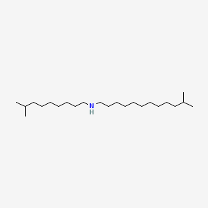 molecular formula C23H49N B12660530 N-Isodecylisotridecylamine CAS No. 35723-86-5