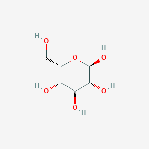 molecular formula C6H12O6 B12660592 (2R,3R,4S,5S,6S)-6-(hydroxymethyl)oxane-2,3,4,5-tetrol CAS No. 39281-68-0