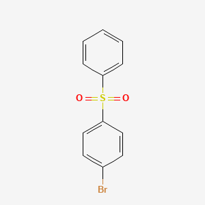 molecular formula C12H9BrO2S B1266061 1-Bromo-4-(phenylsulfonyl)benzene CAS No. 23038-36-0