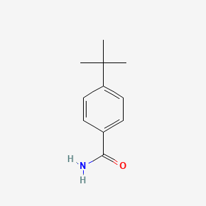 molecular formula C11H15NO B1266068 4-Tert-butylbenzamide CAS No. 56108-12-4
