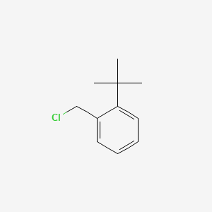 molecular formula C11H15Cl B1266070 2-tert-Butylbenzyl chloride CAS No. 56240-38-1